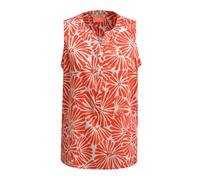 Smith&Soul - Sleeveless V-neck Blouse cream white print - Gr. - S