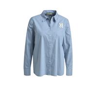 Smith&Soul - Striped Shirt Collar Blouse bleu print - Gr. - XL