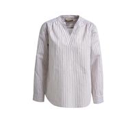 Smith&Soul - Striped V-Neck Blouse choco print - Gr. - L