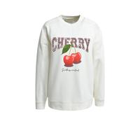 Smith&Soul - Sweatshirt Cherry Print cream white - Gr. - XL