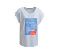 Smith&Soul - T-Shirt Cocktail Print jeansblue print - Gr. - M