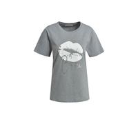 Smith&Soul - T-Shirt Print Mix grey melange print - Gr. - L