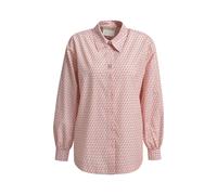 Smith&Soul - Volum slv shirt collar blouse bubblegum print - Gr. - XS
