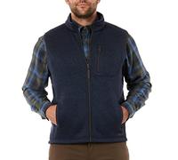 Smith's Workwear Herren Sherpa Lined Sweater Vest Fleece-Weste, Schieferblau meliert, XL