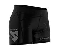 SMMASH Sport Leggings Damen Sportleggings Kurz Push Up Blickdicht Sporthose Yogahose Second Skin Technologie Atmungsaktiv Schnelltrockend Elastisch Figurformend