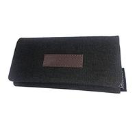 smokeshirt Club Tabaktasche Tabakbeutel Drehertasche Feinschnitt-Tasche Canvas, Black Black