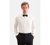Seidensticker Slim Fit Hemd extra langer Arm ecru