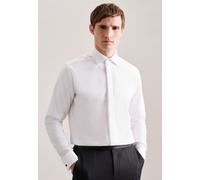 Smokinghemd SEIDENSTICKER "Regular" Gr. 43, normale Ärmellängen, weiß Herren Hemden Langarm Regular Kentkragen Uni (62484647-43)