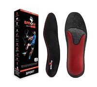 SMOU SPORT FAST Einlegesohlen Memory Foam für Sport Damen und Herren | Padel-Tennis | Impuls-Gleichgewicht | Fußgewölbeunterstützung | Memory Foam hohe Dämpfung | für Sportschuhe (39-40 EU)