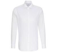 SN193677 Seidensticker Heren Hemd Oxford klassisch gerade Schnittform langarm White 42