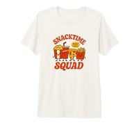 Snacktime Squad Popcorn Pizza Pommes Feeling Salty Snacks Premium T-Shirt