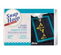Snap Hoop Monster Magnetischer Stickrahmen 12,7 x 17,8 cm für Babyschloss/Bruder