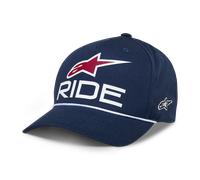 Alpinestars Ride Comp Snapback Cap blau-weiß-rot