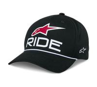 Alpinestars Ride Comp Snapback Cap schwarz-weiß-rot