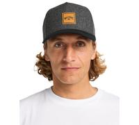 Snapback Cap BILLABONG "Stacked", Herren, schwarz (charcoal), Kunstfaser, Caps (15548068-0) charcoal