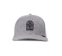 Snapback Cap DJINNS "Djinns 6P TrueFit Leaf Sun", Gr. onesize, grau, 80% Baumwolle, 20% Polyester, Caps (67330046-0) grau