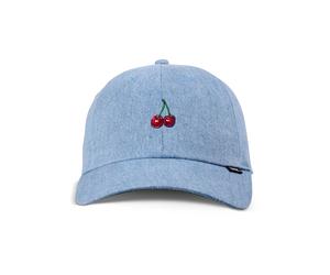 Snapback Cap DJINNS "Djinns Dad Cap DNC Cherry", Herren, Gr. onesize, light denim, 90% Baumwolle, 10% Polyester, Caps (19427213-0) light denim
