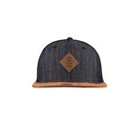Snapback Cap DJINNS "Djinns Djinns 6 Panel Linen 2015 Snapback Cap", Herren, Gr. onesize, schwarz, 60% Baumwolle, 40% Polyester, Caps (92483909-0) schwarz