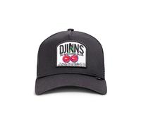 Snapback Cap DJINNS "Djinns HFT Cap DNC Cherry", Herren, Gr. onesize, schwarz, 60% Baumwolle, 40% Polyester, Caps (81247211-0) schwarz