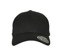 Snapback Cap FLEXFIT "Flexfit Accessoires Flexfit 110 Curved Visor Snapback", Herren, Gr. onesize, schwarz, 63% Polyester, 34% Baumwolle, 3% Elasthan, unifarben, Caps (55628437-0) schwarz