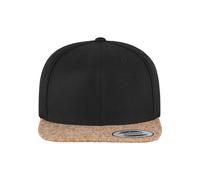 Snapback Cap FLEXFIT "Flexfit Unisex Cork Snapback", Herren, Gr. onesize, schwarz, 80% Polyacryl, 20% Wolle, unifarben, Caps (33208260-0) schwarz