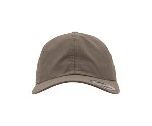 Snapback Cap FLEXFIT "Flexfit Unisex Low Profile Water Repellent Cap", Herren, Gr. onesize, elephant, 70% Baumwolle, 30% Polyamid, unifarben, Caps (55083334-0) elephant