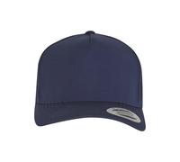 Snapback Cap FLEXFIT "Flexfit YP CLASSICS 5 Panel Snapckback", Herren, Gr. onesize, navy, 97% Polyester, 3% Elasthan, unifarben, Caps (94674647-0) navy