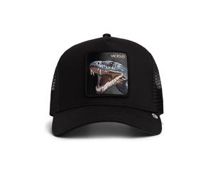 Snapback Cap GOORIN BROS. "Cap OG Trucker", Damen, schwarz (vicious trucker), Obermaterial: 57% Polyester PES. 43% Baumwolle CO., Caps (16680952-0) vicious trucker