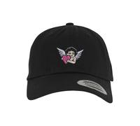 Snapback Cap MISS TEE "Miss Tee Angel Heart Low Profile Cotton Twill", Damen, Gr. onesize, schwarz, 100% Baumwolle, Caps (46149767-0) schwarz