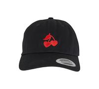 Snapback Cap MISS TEE "Miss Tee Heart Cherries Dad Cap", Herren, Gr. onesize, schwarz, 100% Baumwolle, Caps Snapback Cap (23201807-0)