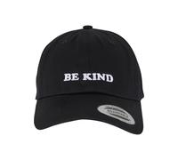Snapback Cap MISTERTEE "MisterTee Be Kind Dad Cap", Herren, Gr. onesize, schwarz, 100% Baumwolle, Caps Snapback Cap (67593309-0)