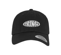 Snapback Cap MISTERTEE "MisterTee Cringe Low Profile Cotton Twill", Herren, Gr. onesize, schwarz, 100% Baumwolle, bedruckt, Caps (91093956-0) schwarz