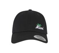 Snapback Cap MISTERTEE "MisterTee Miami Palm Tree Dad Cap", Herren, Gr. onesize, schwarz, 100% Baumwolle, Caps (44521625-0) schwarz