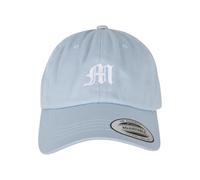 Snapback Cap MISTERTEE "MisterTee Unisex Letter Lightblue Low Profile Cap", Damen, Gr. onesize, m, 100% Baumwolle, unifarben, Caps (47138343-0) m