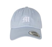 Snapback Cap MISTERTEE "MisterTee Unisex Letter Lightblue Low Profile Cap", Gr. onesize, m, 100% Baumwolle, unifarben, Caps (47138343-0) m