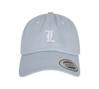 Snapback Cap MISTERTEE "MisterTee Unisex Letter Lightblue Low Profile Cap", Herren, Gr. onesize, l, 100% Baumwolle, unifarben, Caps (82434808-0) l