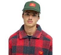 Snapback Cap QUIKSILVER "Bob Marley Drifter", Herren, grün (grape leaf), Obermaterial: 100% Baumwolle., Caps (48635912-0) grape leaf
