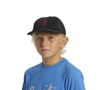 Snapback Cap QUIKSILVER "Mercury", Jungen, schwarz (schwarz, schwarz), [ Fabric] Recycled Polyester, Caps (40999735-0) schwarz, schwarz