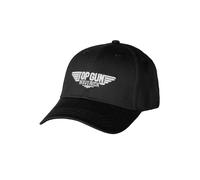 Snapback Cap TOP GUN "PP201021", Herren, Gr. allsize, schwarz, Baumwolle, Caps (94490519-0) schwarz