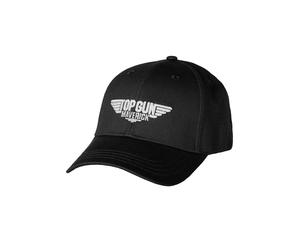 Snapback Cap TOP GUN "PP201021", Herren, Gr. allsize, schwarz, Baumwolle, Caps (94490519-0) schwarz