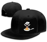 Snapback Hats for Men Flat Bill Brim Hats for Women Fitted Hat Skull Hats Cool Adults Baseball Cap Black Rock N Roll Caps