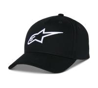 Snapback Kappe Alpinestars Ageless Schwarz/WeißEinheitsgröße Schwarz,Weiß
