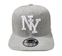 Snapback USA Cap Teenie Kappe Basecap Mütze Trucker Cappy Sport NY Teenie Grafiti Style (Schwarz Black)