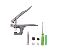 Snaps Zangen,Kleidungs Druckknopfzange,Metall Druckknopfzangen,T5 Druckknopf Zange Starke Druckknopfzange Hochleistungs Druckknopfzange Nähwerkzeug Knöpfe Werkzeug für Stoffpolster