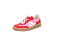 Gabor Damen Low-Top Sneaker, Frauen Halbschuhe,Sportschuhe,Freizeitschuhe,Laufschuhe,schnürschuhe,schnürer,softpink/fire/Pean,38 EU / 5 UK