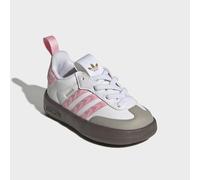 Sneaker ADIDAS ORIGINALS "ADIFOM SAMBA 360 I", Mädchen, Gr. 27, cloud weiß, light pink, clear granite, Synthetik, Textil, Schuhe Sneaker, für Kinder (37545125-27) cloud weiß, light pink, clear granite