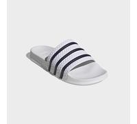 Sneaker ADIDAS ORIGINALS "ADILETTE OG CF BADESCHLAPPEN", Herren, Gr. 44,5, cloud weiß, collegiate navy, ftwr weiß, Synthetik, Schuhe Sneaker, Badelatschen (13363644-44,5) cloud weiß, collegiate navy,