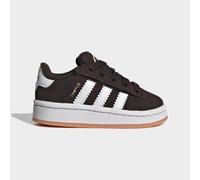 Sneaker ADIDAS ORIGINALS "CAMPUS 00S COMFORT CLOSURE ELASTIC LACE", Jungen, Gr. 24, aurora coffee, cloud weiß, gum 2, Leder, Synthetik, Schuhe Sneaker (31570900-24) aurora coffee, cloud weiß, gum 2