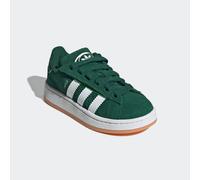 Sneaker ADIDAS ORIGINALS "CAMPUS 00S COMFORT CLOSURE ELASTIC LACE KIDS", Mädchen, Gr. 31, grün (dunkelgrün, cloud weiß, gum 2), Leder, Schuhe Sneaker (18704361-31) dunkelgrün, cloud weiß, gum 2
