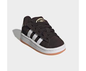 Sneaker ADIDAS ORIGINALS "CAMPUS 00S COMFORT CLOSURE ELASTIC LACE", Kinder, Gr. 26, aurora coffee, ftwr weiß, gum 2, Leder, Synthetik, Schuhe Sneaker, für Babys und Kleinkinder aus Leder und Wildleder